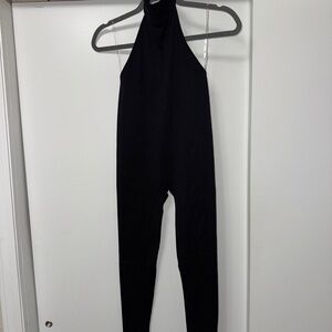 Chic Black Halter Jumpsuit